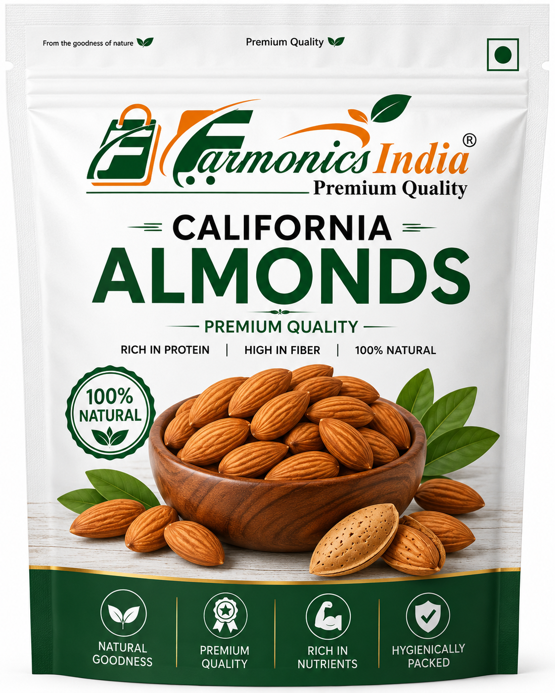 Farmonics India California Almonds